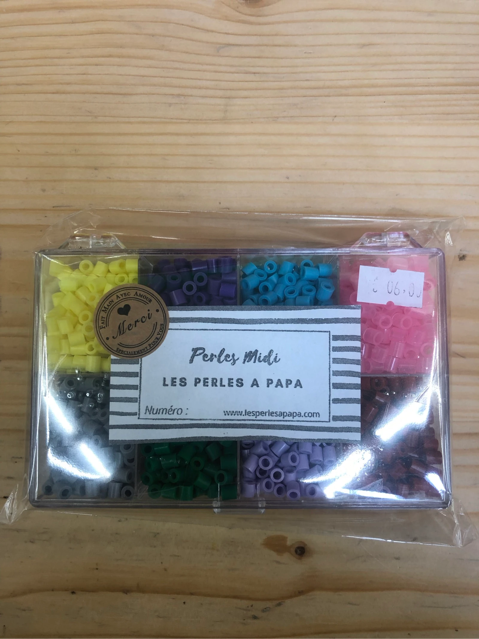 Boîte de perles à repasser 
